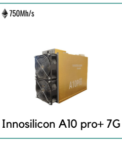 Buy Innosilicon A10 Pro+ 750MH/S 7GB Ethash Miner online